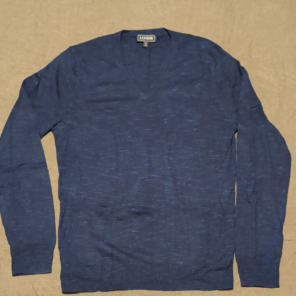 Express Men's Blue Sweater
